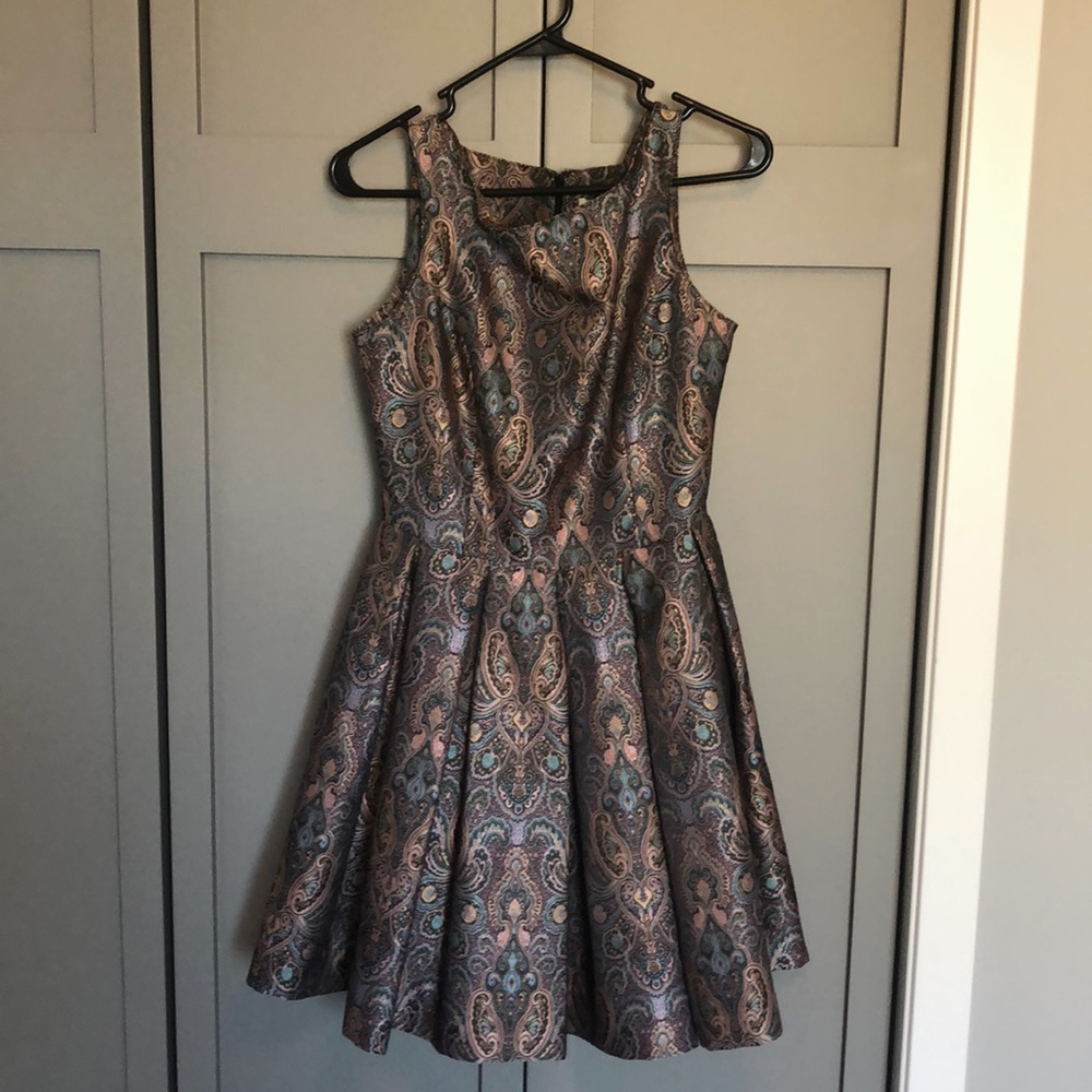 Multicolored Paisley BB Dakota Dress